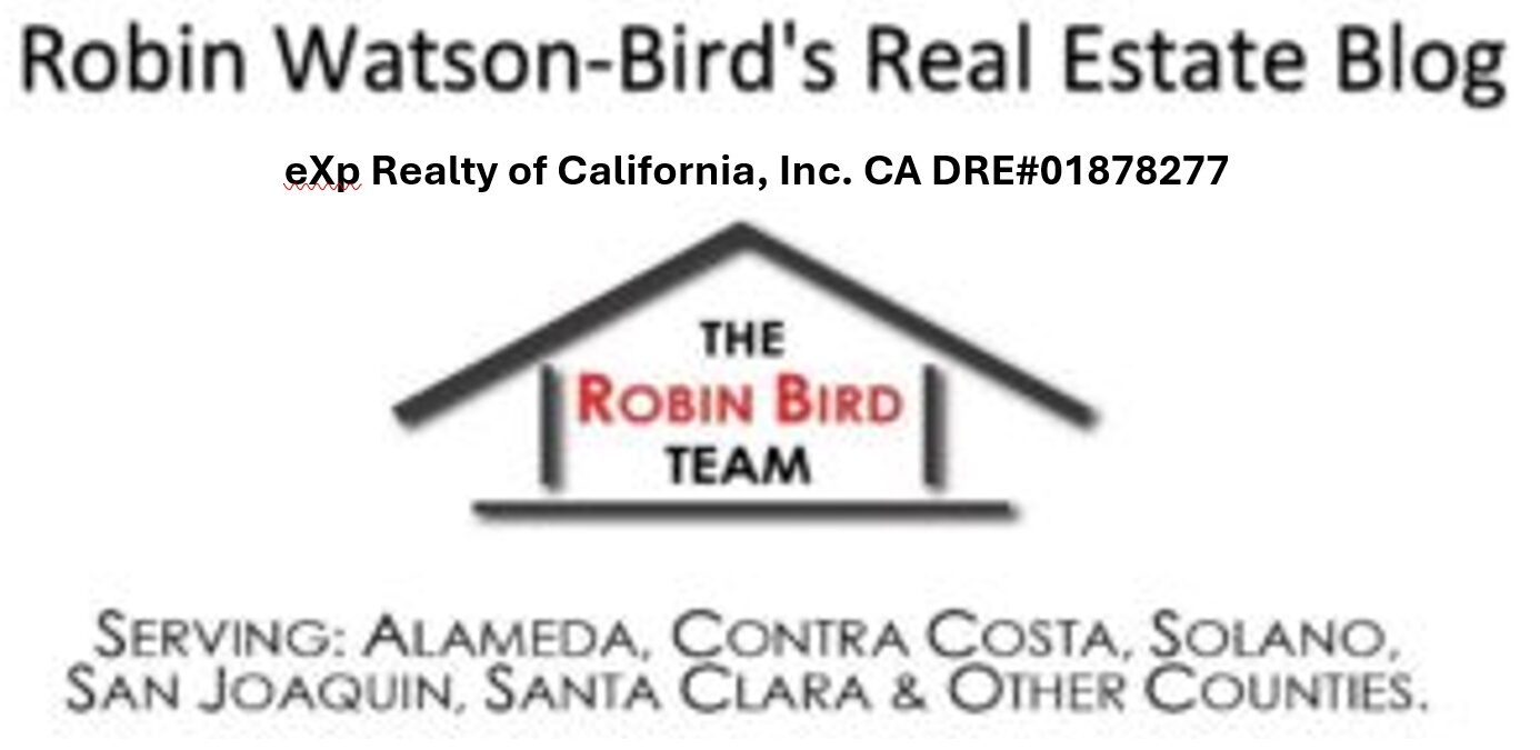 The Robin Bird Team -The  No Pressure Realtors. eXp Realty of California, Inc. CA DRE#01878277